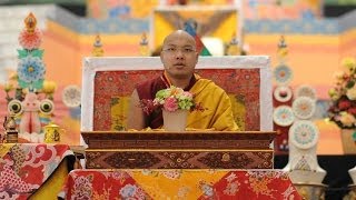 Gyalwang Karmapas teaching on The Torch of Certainty Session Two  Jan 3rd 2014 [upl. by Abla]