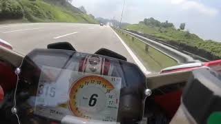 Ducati panigale V4R Top Speed 328KMH [upl. by Baugh907]