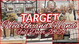 TARGET HEARTH AND HAND WITH MAGNOLIA FALL DECOR 2024 SHOP WITH ME [upl. by Jelsma]