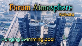 Atmosphere Kolkata Hanging Swimming Pool [upl. by Wein]