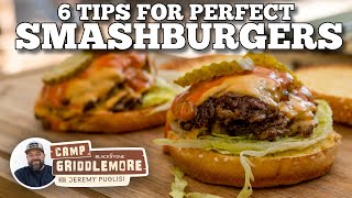 6 Tips for Perfect Smashburgers  Blackstone Griddles [upl. by Zachary]