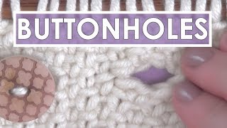 How to Knit a Buttonhole [upl. by Oech]