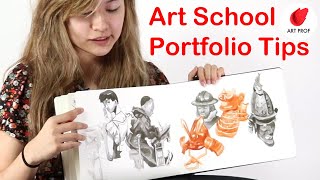 YOU NEED TO KNOW these Art School Portfolio Tips from a RISD Student [upl. by Bevin716]