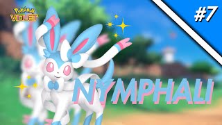 Le DOUBLE Nymphali shiny  SYLVEON  Pokémon Violet [upl. by Oiratno492]