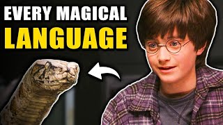 All 10 Magical Languages in The Wizarding World  Harry Potter Explained [upl. by Eidnew291]