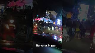 Narkasur in Goa viralshorts goa narak chaturdashi [upl. by Crespi]