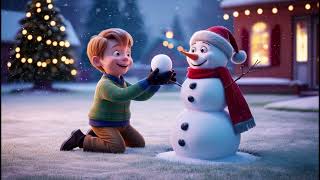 Christmas story for kids the magic snowman [upl. by Ewart]