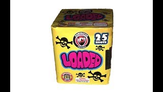 LOADED 25 SHOT  DOMINATOR FIREWORKS  DM282 [upl. by Cr60]