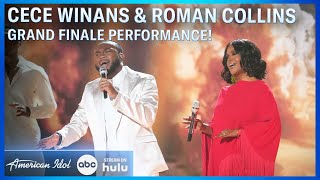 PRAISE CeCe Winans  Roman Collins Sing quotGoodness of Godquot  American Idol 2024 [upl. by Nylessej]