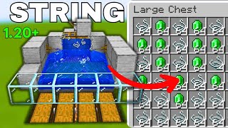 Easiest STRINGEMERALD Farm Minecraft 121  Tutorial [upl. by Kinchen]