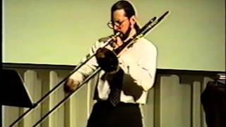 Bach Cello Suites Trombone DMA Lecture Recital Part 1 [upl. by Modeste]