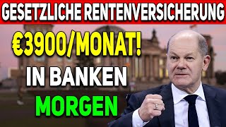 €3900Monat Die größte Erhöhung in Rentenversicherung Wird auf die Konten der Senioren eingezahlt [upl. by Pavlov640]