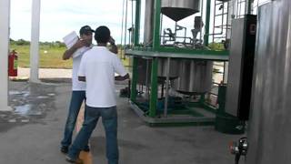 Green Fuels FuelMatic Biodiesel Processor Chiapas Mexico [upl. by Esenwahs131]