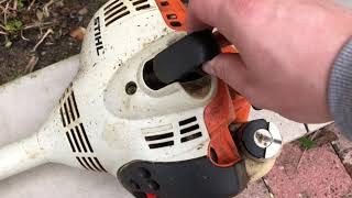 Spark plugs change Stihl fs56 rc [upl. by Nivlak]