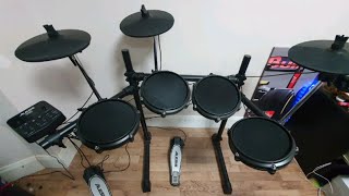 Alesis Drums Turbo Mesh Kit Setup amp Play [upl. by Darryl395]