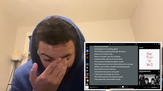 PINK FLOYD COMFORTABLY NUMB REACTION i cried [upl. by Sura]