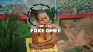 Alyn Sano FAKE GHEE drill Remixprodby 808Zebonha [upl. by Hitt896]