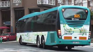 Volvo B8R Irizar i3 de Lurraldebus en Bergara con destino Eibar de Pesa Guipuzkoa [upl. by Mezoff]