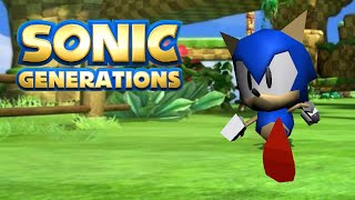 Sonic 3D Mania  Sonic Generations Mod [upl. by Greiner249]