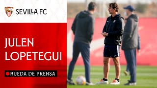 🗣🎙 Rueda de prensa de Julen Lopetegui sobre el partido CA Osasuna vs Sevilla FC 🚨 [upl. by Semele462]