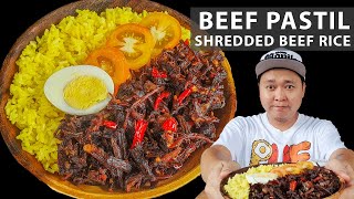 BEEF PASTIL Shredded Beef Rice  Pimp Ur Food Ep173 [upl. by Ecnatsnoc80]