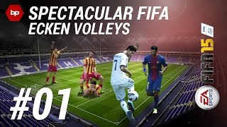 FIFA 15 Tutorial  Ecken Volleys  Spectacular FIFA 1 [upl. by Nahtanhoj]