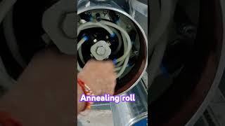 Annealing roll in clinging 👆👆👆♥️ circularloom tapeplant plants plastic music viralreels [upl. by Nnayrb913]