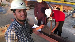 How to do Fit Up Structural Steel Fabrication [upl. by Safir]