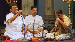 Carnatic Vocalist Sri Sanjay Subrahmanyan Swathi Music Festival Kerala [upl. by Philips]