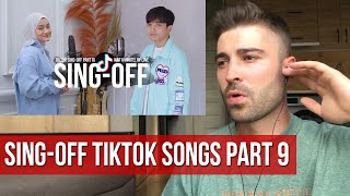 REZA DARMAWANGSA  SINGOFF TIKTOK SONGS PART 9 vs ELTASYA NATASHA  REACTION [upl. by Selokcin]