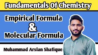 Empirical Formula And Molecular formula Class 9Fundamentals Of Chemistry maschemistry [upl. by Ahsilef]