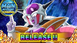 OHOHOHOHO DFE AGL FIRST FORM FRIEZA SUMMONS Main Global  Dragon Ball Z Dokkan Battle [upl. by Strohl]