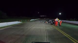 Working At Edgewater Dragway with Jet dragsters at night with fire show August 10 2024 [upl. by Aninay]