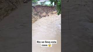 Rio se lleva casa 😱 familiahd [upl. by Etireuqram680]