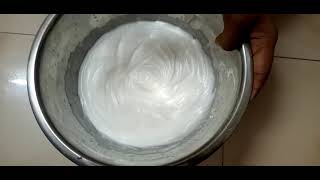 How to make whipping cream in tamilPerfect cake cream at home♥️ [upl. by Barsky35]