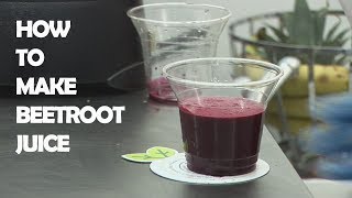 How To Make Beetroot Juice [upl. by Cortney]