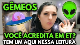 ♊ GÊMEOS 👽🛸 VOCÊ ACREDITA EM ET TEM UM AQUI NESSA LEITURA [upl. by Cynthla320]