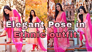 10 Elegant pose in Suit For Girls  Photoshoot In Ethnic Wear  Suit pose MYClicks Instagram [upl. by Regina]