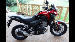 2022 HONDA CB500X Very First Ride Review  ENGLISH VERSION [upl. by Niala]