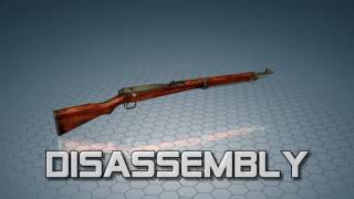 Type 99 Arisaka operation and disassembly [upl. by Namron994]