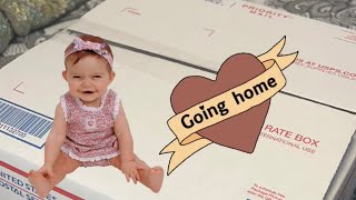 How to package and ship a reborn baby Quinbee adoption day💖🌸 [upl. by Wallache]