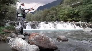 Pesca a spinning in Valtellina [upl. by Hightower]