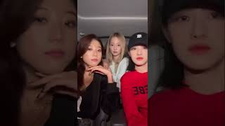 CLCd Seungyeon Jang Yeeun and Oh Seunghee join the APT challenge 🥰🤍 rosé clc kpop apt trend [upl. by Halette]