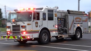 Western Berks Fire Department Engine 181 Responding [upl. by Absalom913]