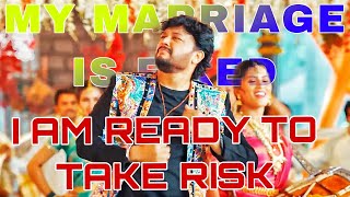 My marriage is fixed Ready to take risk  kannada  krishnam pranaya sakhi  Golden star ganesh [upl. by Knah]