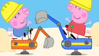 Digger World Adventures 🐷🚜 Peppa Pig Official Channel Family Kids Cartoons [upl. by Magnus]