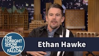 Ethan Hawke Uses Knights to Explain Life Rules to Kids [upl. by Aileen]