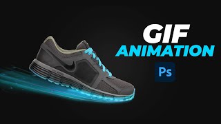 How to Create a GIF in Photoshop  GIF Animation in Photoshop [upl. by Ellerrad]