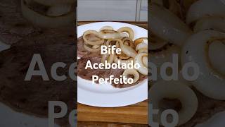 O SEGREDO DO BIFE ACEBOLADO PERFEITO EM MENOS DE 5 MINUTOS shorts cheftaico bifeacebolado [upl. by Ule]