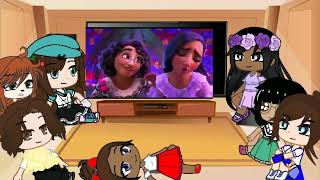 los personajes de encanto reaccionan a sus videos espero le [upl. by Adnomal]